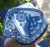 Wild Blue Horses Hat